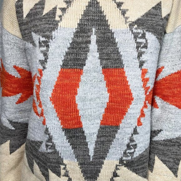 RALPH LAUREN Southwestern Navajo Diamond Pattern Sweater - Picture 6 of 7